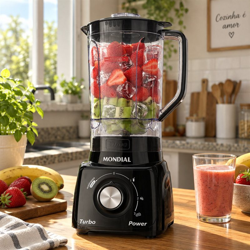 Mondial Liquidificador Turbo Power L-99-FB